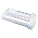 Mentor GmbH Panel Mount 1-Way Straight Rigid LED Light Pipe Clear Yellow 44.65mm Length 1292.1300