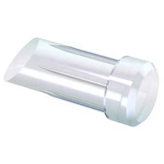 Mentor GmbH Panel Mount 1-Way Straight Rigid LED Light Pipe Yellow, Clear Lens 1293.4000