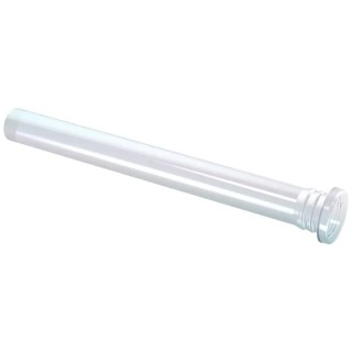 Mentor GmbH Panel Mount 1-Way Straight Rigid LED Light Pipe Clear Yellow 1292.1501