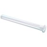 Mentor GmbH Panel Mount 1-Way Straight Rigid LED Light Pipe Clear Yellow 1292.1501