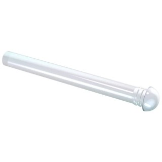 Mentor GmbH Panel Mount 1-Way Straight Rigid LED Light Pipe Clear Dome Yellow 1282.5001