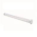 Mentor GmbH Panel Mount Rigid LED Light Pipe 1-Way Straight, Clear Lens Yellow LED 1292.1401