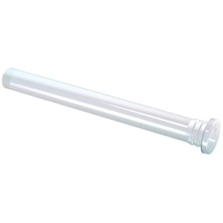 Mentor GmbH Panel Mount 1-Way Straight Rigid LED Light Pipe, Clear Lens, Yellow LED, Length 11.5mm 1292.1601
