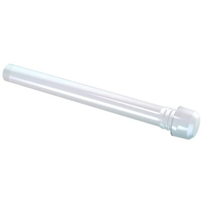 Mentor GmbH Panel Mount 1-Way Straight Rigid LED Light Pipe Yellow Clear Lens 1282.6001