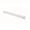 Mentor GmbH Panel Mount 1-Way Straight Rigid LED Light Pipe Clear Yellow 45.4mm 1293.1401