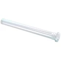 Mentor GmbH Panel Mount 1-Way Straight Rigid LED Light Pipe Clear Yellow 8.7mm 1282.1501