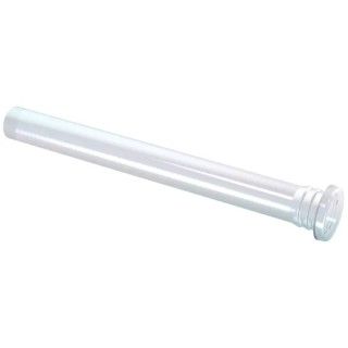 Mentor GmbH Panel Mount 1-Way Straight Rigid LED Light Pipe Clear Yellow 8.7mm 1282.1501