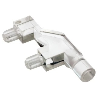 Mentor GmbH Rigid LED Light Pipe 10-Way Press-In, Right Angle, Clear Lens, 3 mm 1271.1000