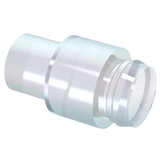 Mentor GmbH Rear Panel 1-Way Straight Rigid LED Light Pipe Clear Lens Yellow LED 12mm Length 1265.2005