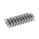 Mentor GmbH Panel Mount 1-Way Straight Rigid LED Light Pipe Clear Yellow 1270.1010
