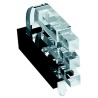 Mentor GmbH Press-In 3-Way Right Angle Rigid LED Light Pipe Clear 1.4 mm 1296.2613