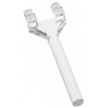 Mentor GmbH Press-In 1-Way Straight Rigid Light Guide Clear Yellow 30mm Length 3mm Diameter 1275.1002