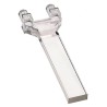 Mentor GmbH Press-In 1-Way Straight Rigid LED Light Pipe Clear 30mm Length 1274.1021