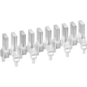 Mentor GmbH Vertical 10-Way Straight Rigid LED Light Pipe Clear 1274.1010