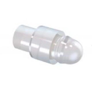 Mentor GmbH Rear Panel 1-Way Straight Rigid LED Light Pipe Clear Yellow 1294.2000