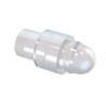 Mentor GmbH Rear Panel 1-Way Straight Rigid LED Light Pipe Clear Yellow 1294.2000