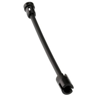 Mentor GmbH Panel 1-Way Straight Flexible LED Light Pipe, Clear Lens, Yellow LED, 150mm Length 1298.1001