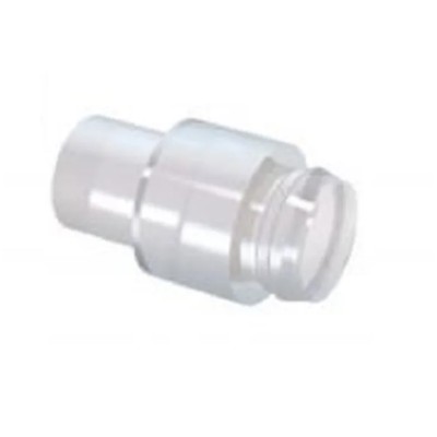 Mentor GmbH Rear Panel 1-Way Straight Rigid LED Light Pipe Holder Clear 1216.0200