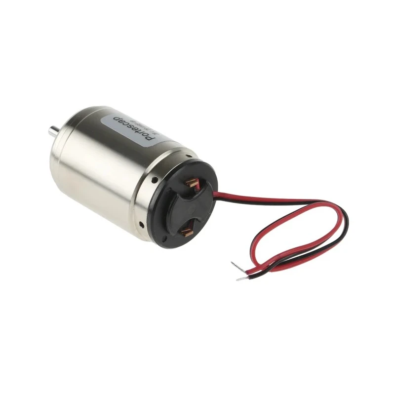 Portescap Low Inertia Type Servo Motor DC Motor, 11 W, 24V dc, 21 mNm, 5600rpm, 3 mm Shaft Diameter 28L28-416E.49