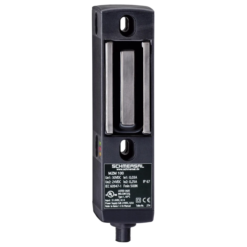 Schmersal Solenoid Interlock Switch MZM 100 B Series Power to Lock 24V DC 1A MZM 100 B ST2-SD2PRE-A