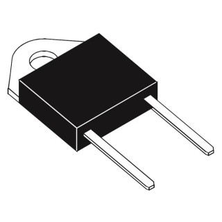 STMicroelectronics 600 V 30 A General Purpose Rectifier Diode Through Hole DOP3I Package STTH30R06PI