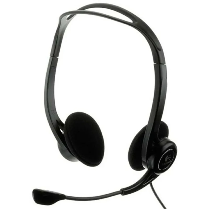 Logitech Over The Head USB Stereo Headset with Noise Cancelling Microphone 981-000100