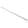 RS PRO Aluminium Alloy Floor Cable Trunking Grey W70mm x D16 mm, Length 1 m W70mm