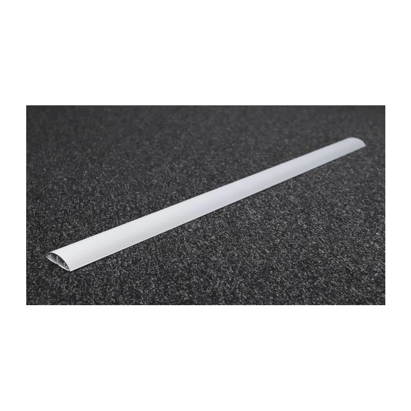 RS PRO Aluminium Alloy Floor Cable Trunking Grey W70mm x D16 mm, Length 1 m W70mm