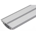 RS PRO Aluminium Alloy Floor Cable Trunking Grey W70mm x D16 mm, Length 1 m W70mm