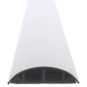 RS PRO Aluminium Alloy Floor Cable Trunking Grey W70mm x D16 mm, Length 1 m W70mm