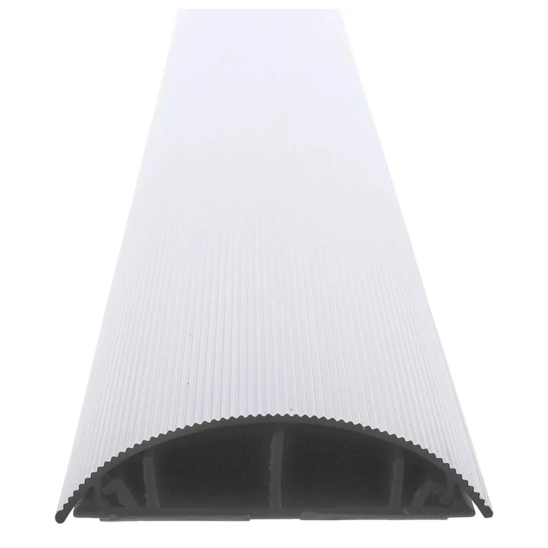 RS PRO Aluminium Alloy Floor Cable Trunking Grey W70mm x D16 mm, Length 1 m W70mm