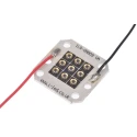 Intelligent LED Solutions Oslon 9 PowerCluster LED Array 9-LEDs ILR-IW09-85SL-SC221-WIR200 ILR-IW09-85SL-SC221-WIR200.