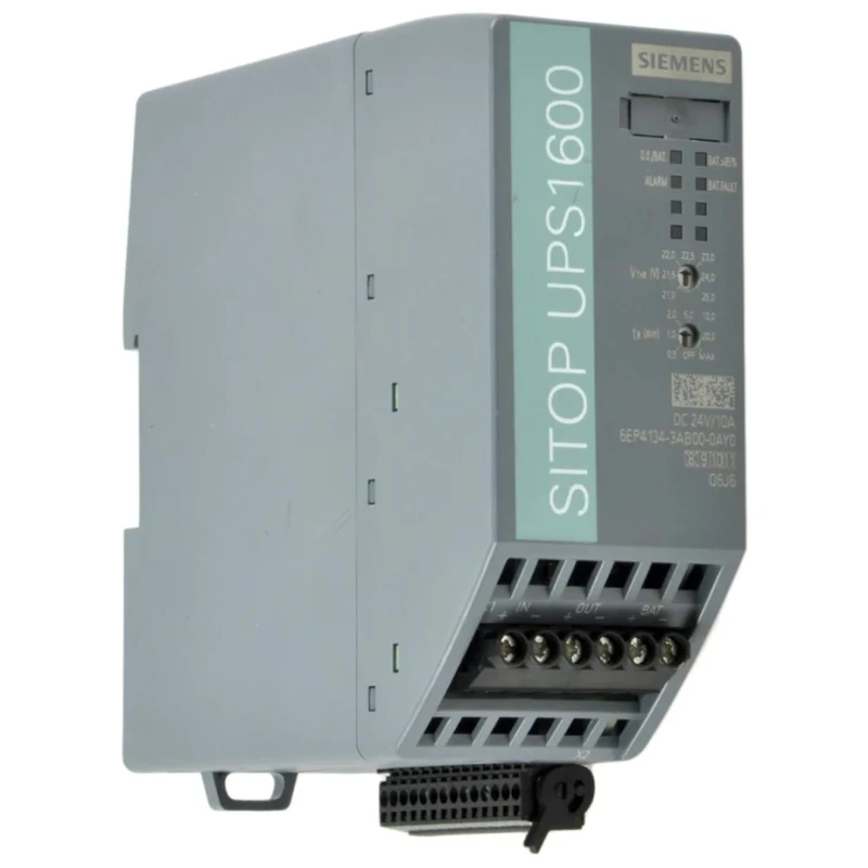 Siemens SITOP UPS1600 Uninterruptible Power Supply 24V DC Output 240 W DIN Rail Mount UPS1600