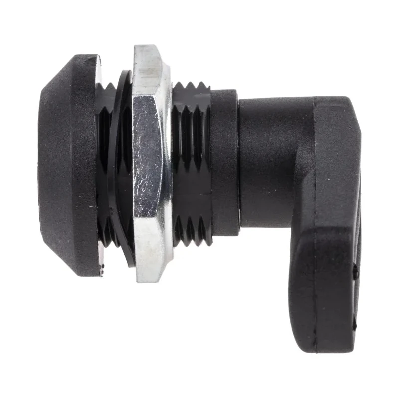 RS PRO Black Locking Handle Compression Latch Key Lock 48.4mm 192-7132