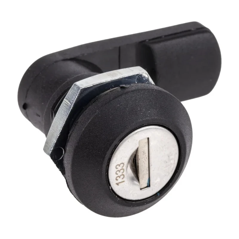 RS PRO Black Locking Handle Compression Latch Key Lock 48.4mm 192-7132