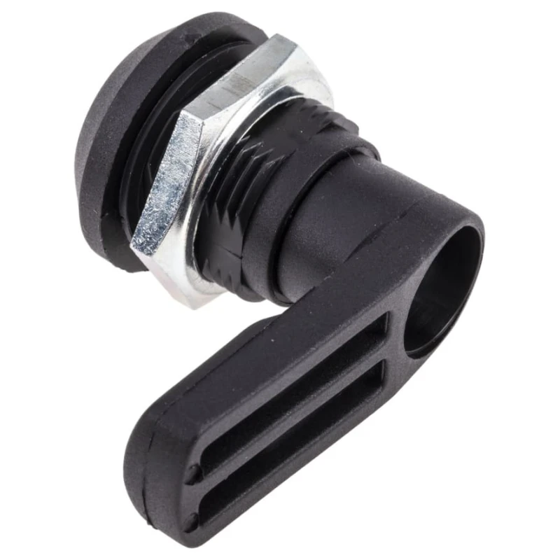 RS PRO Black Locking Handle Compression Latch Key Lock 48.4mm 192-7132