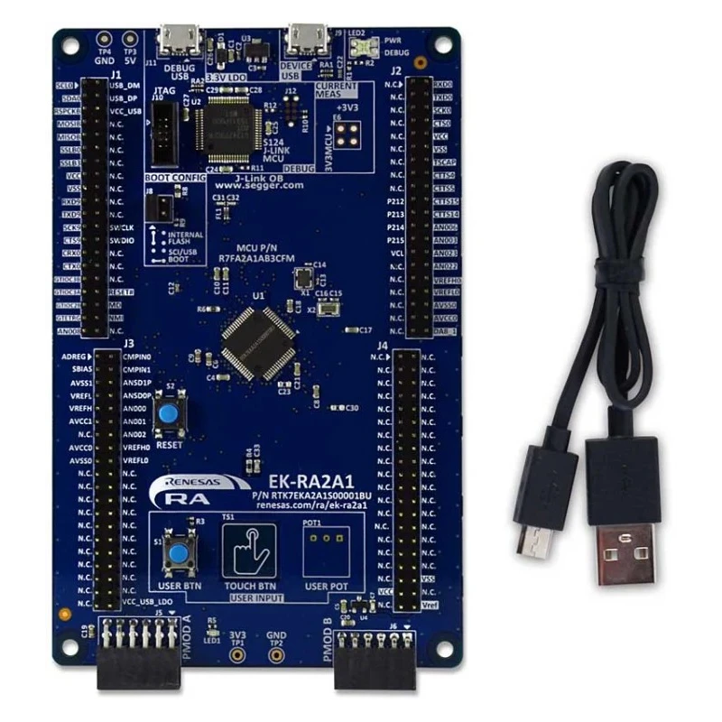 Renesas Electronics Development Board with ARM Cortex-M23 Microcontroller RTK7EKA2A1S00001BU