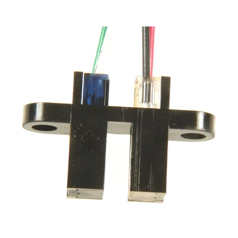 Optek Screw Slotted Optical Switch OPB990T51Z with 1 Channel, 70ns Rise/Fall Time, 3.18mm Slot Width, Wire Package OPB990T51Z