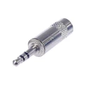 Re-An Products 3.5 mm Cable Male 2 Way Stereo Jack Connector 50V 3A Solder NYS231L