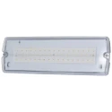 RS PRO LED Emergency Lighting Bulkhead Maintained Non Maintained 6.5W 110-270V Model 192-7110