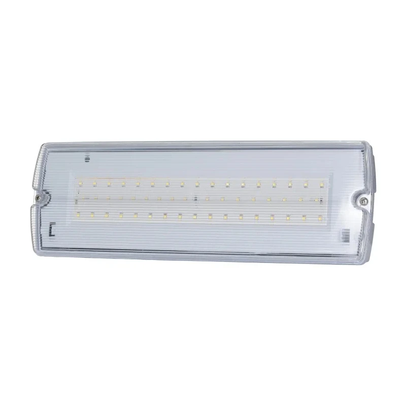 RS PRO LED Emergency Lighting Bulkhead Maintained Non Maintained 6.5W 110-270V Model 192-7110