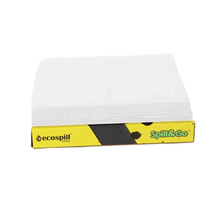 Ecospill Ltd Pads Dispensing Box Spill Control Equipment 20L Capacity White Polypropylene H1405040