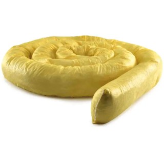 Ecospill Ltd Spill Absorbent Premier Sock for Chemical Use 90L Capacity, 3m Length, 75mm Width C0430730