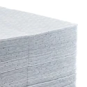 Ecospill Ltd Spill Absorbent Pad Premier for Oil Use, 120L Capacity, White, 400mm x 500mm, Pack of 100 H0215040