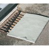Ecospill Ltd Spill Control Equipment Drain Mat 450mm x 450mm, Single Use, Pack of 2 D4204545