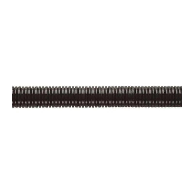 Flexicon Plastic Flexible Conduit, 34 mm Nominal Diameter, Black, Standard Weight, 25 m Length FPAS34B-25M