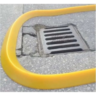 Ecospill Ltd Spill Control Equipment Spill Berm Polyurethane 3m Length 60mm Width for Drain Protection D4210130
