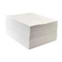 Ecospill Ltd Spill Absorbent Premier Pad for Oil Use, 80L Capacity, 100 Per Pack, White, 500mm x 500mm H0415040
