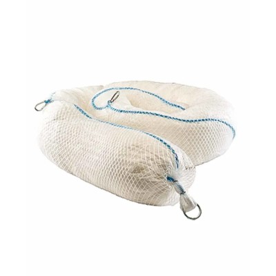 Ecospill Ltd Spill Absorbent Boom for Containment of Oil, Land, Water, Water Repellent Use, 262L Capacity, 5m Length H2042050