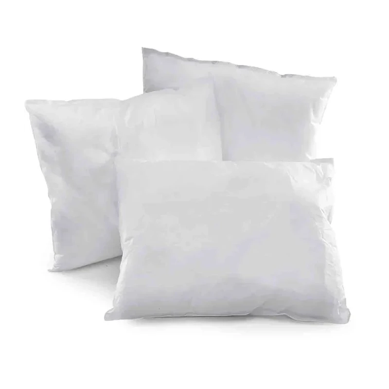 Ecospill Ltd Spill Absorbent Eco Classic Pillow for Oil Use 50L Capacity, White, 400mm x 300mm H2053040